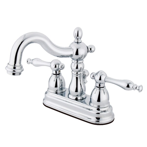 KS1601NL 4" Centerset Bathroom Faucet, Polished Chrome